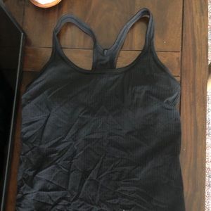 Lululemon Black Ebb To Street Tank